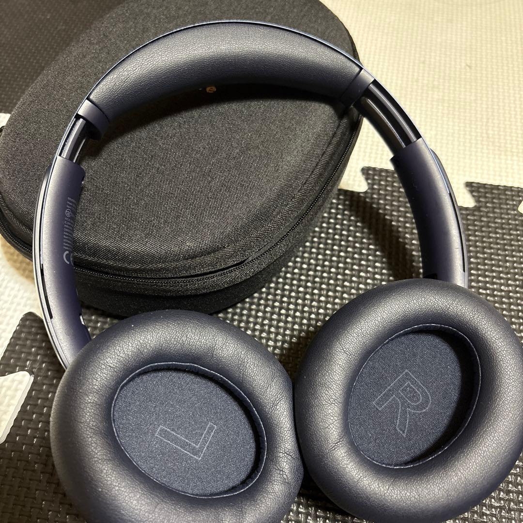 Anker Soundcore ワイヤレスヘッドホン ネイビー