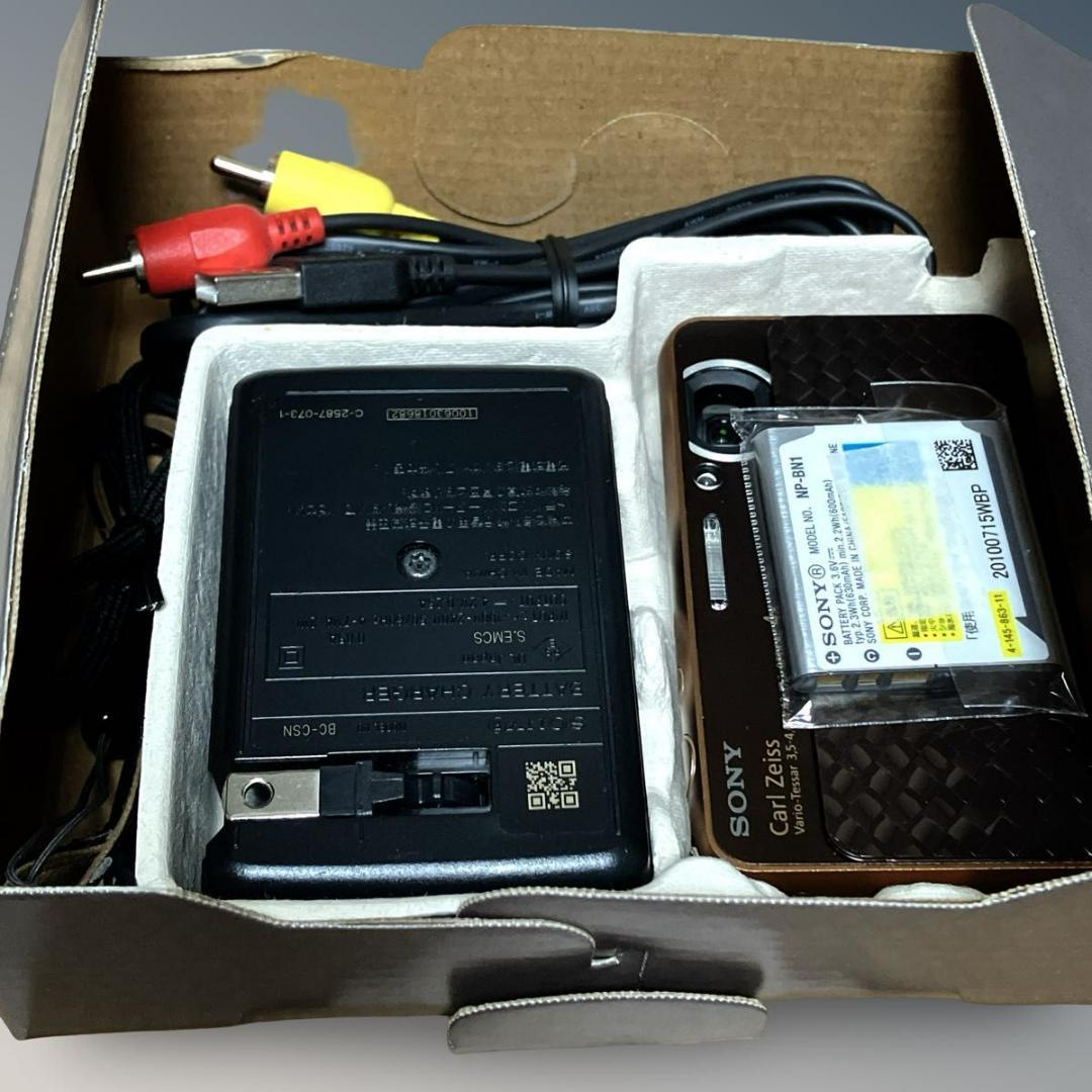 【極美品】SONY サイバーショット DSC-T99D ゴールド ソニー