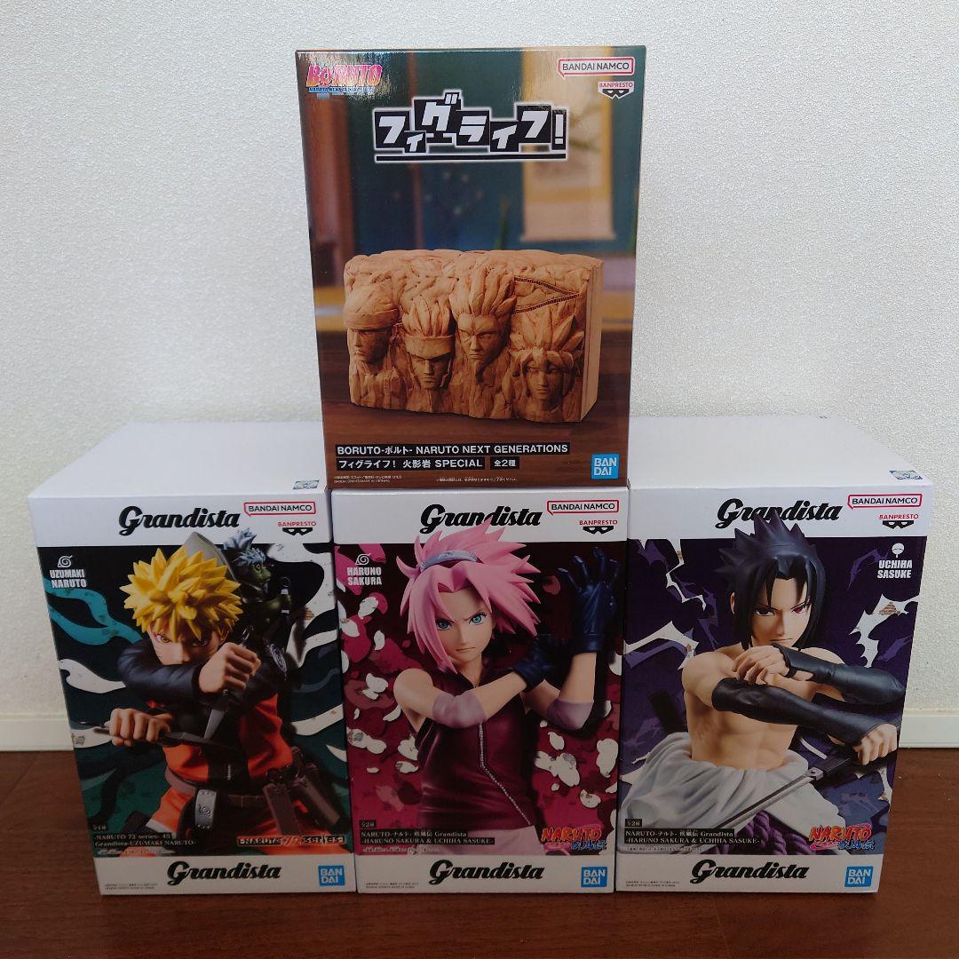 NARUTO Grandistaナルト&うちはサスケ＆春野サクラ ４点セット
