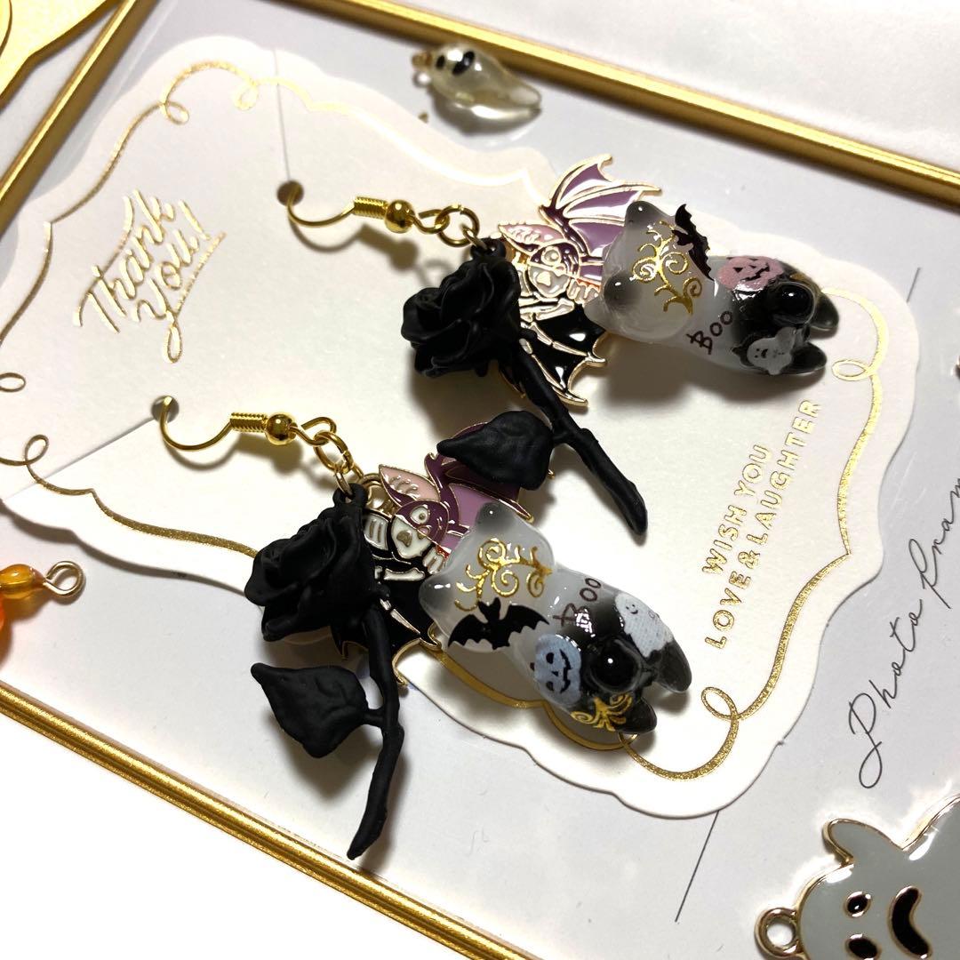 ☆ハロウィン猫ちゃんピアス☆②