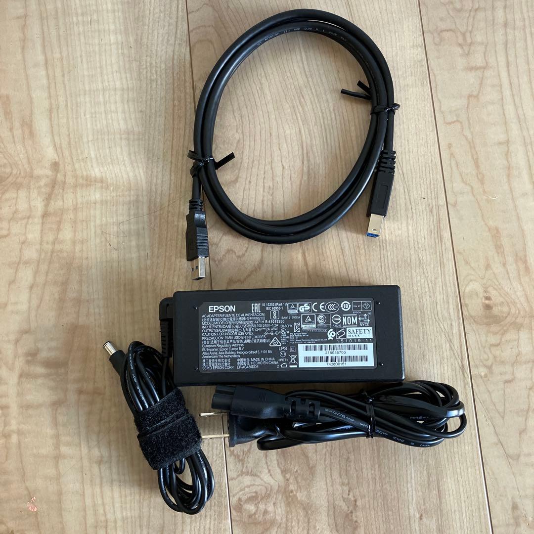 【美品】 EPSON DS-570W ドキュメント スキャナー Wi-Fi対応