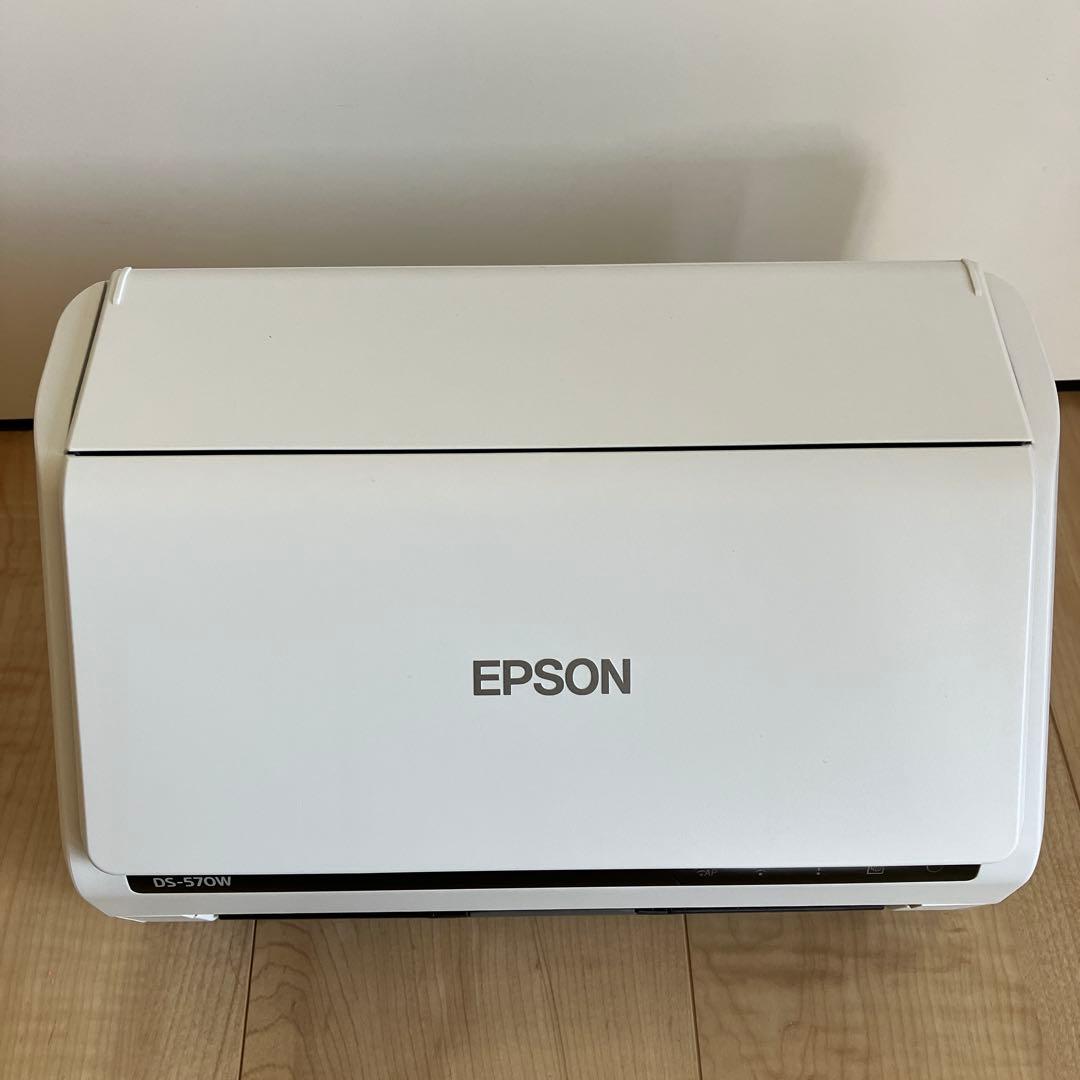 【美品】 EPSON DS-570W ドキュメント スキャナー Wi-Fi対応