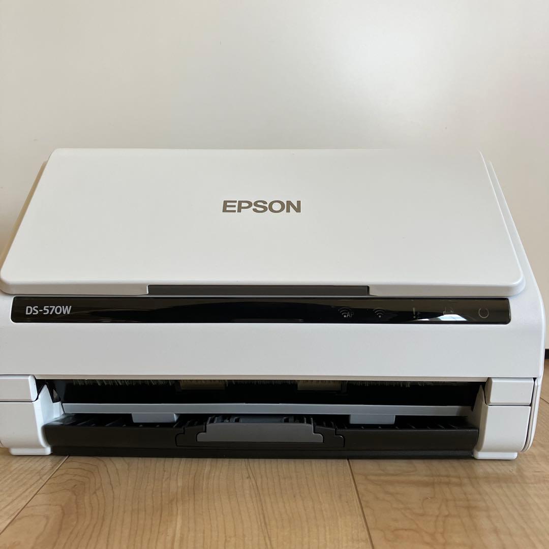 【美品】 EPSON DS-570W ドキュメント スキャナー Wi-Fi対応