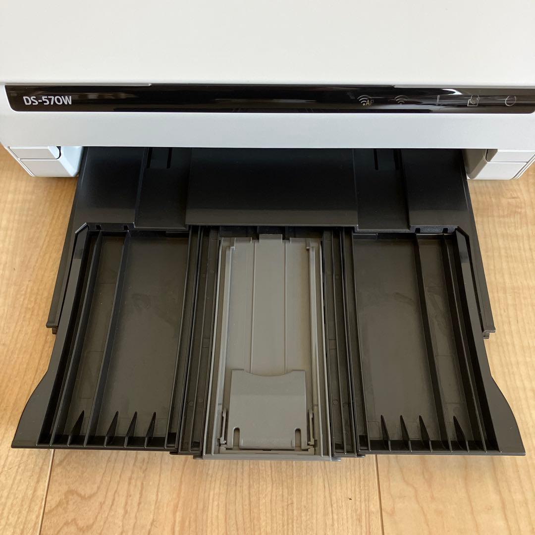 【美品】 EPSON DS-570W ドキュメント スキャナー Wi-Fi対応