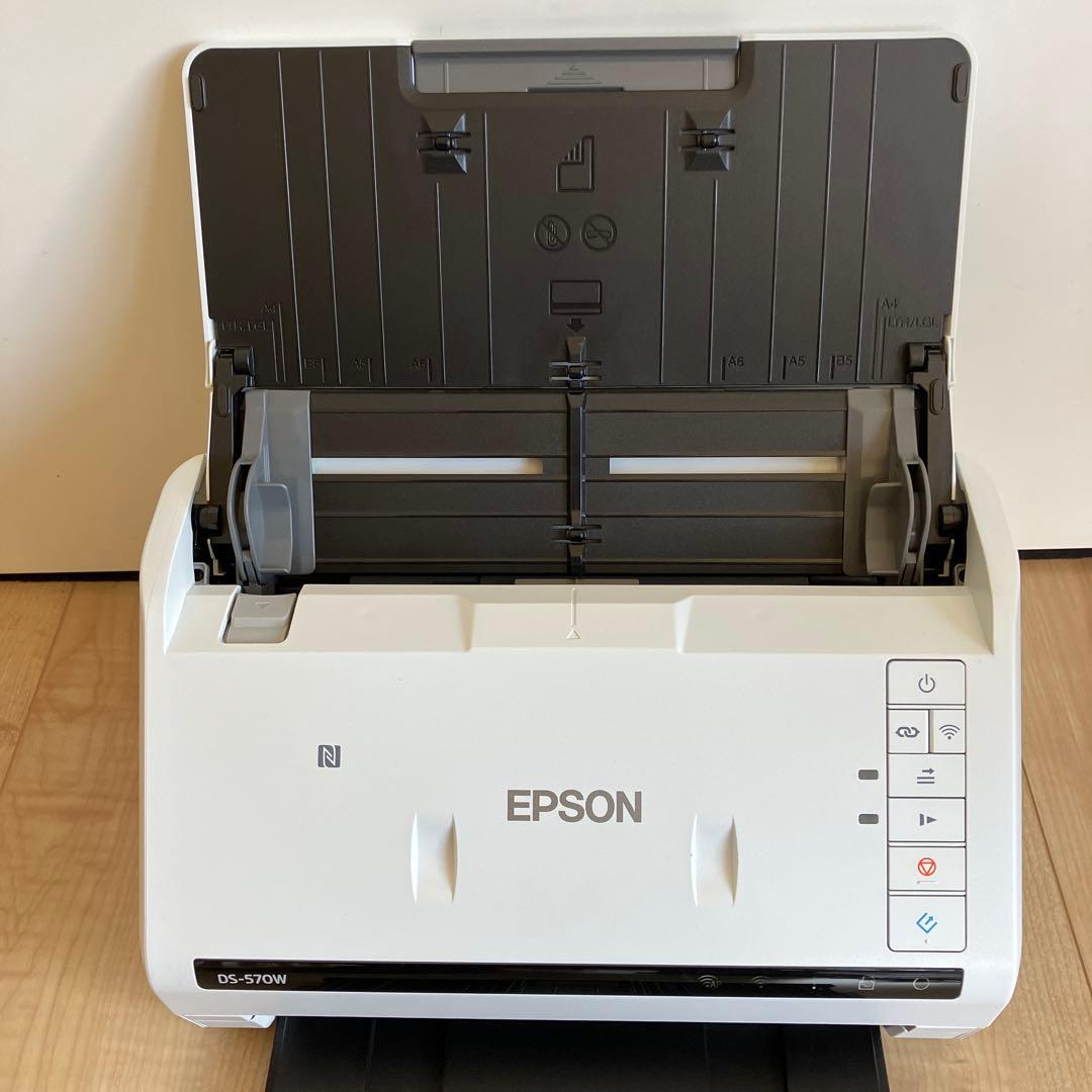 【美品】 EPSON DS-570W ドキュメント スキャナー Wi-Fi対応