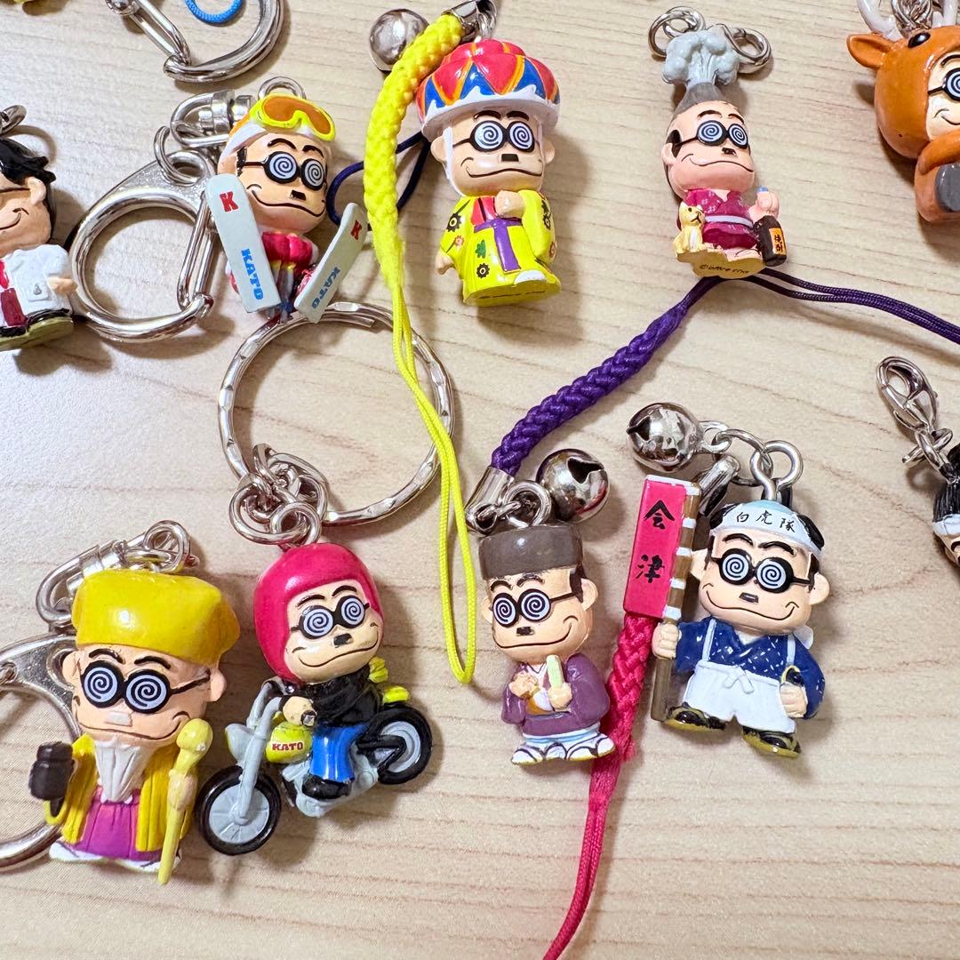 加トちゃん　ご当地　まとめ売り　51点　キーホルダー　ストラップ