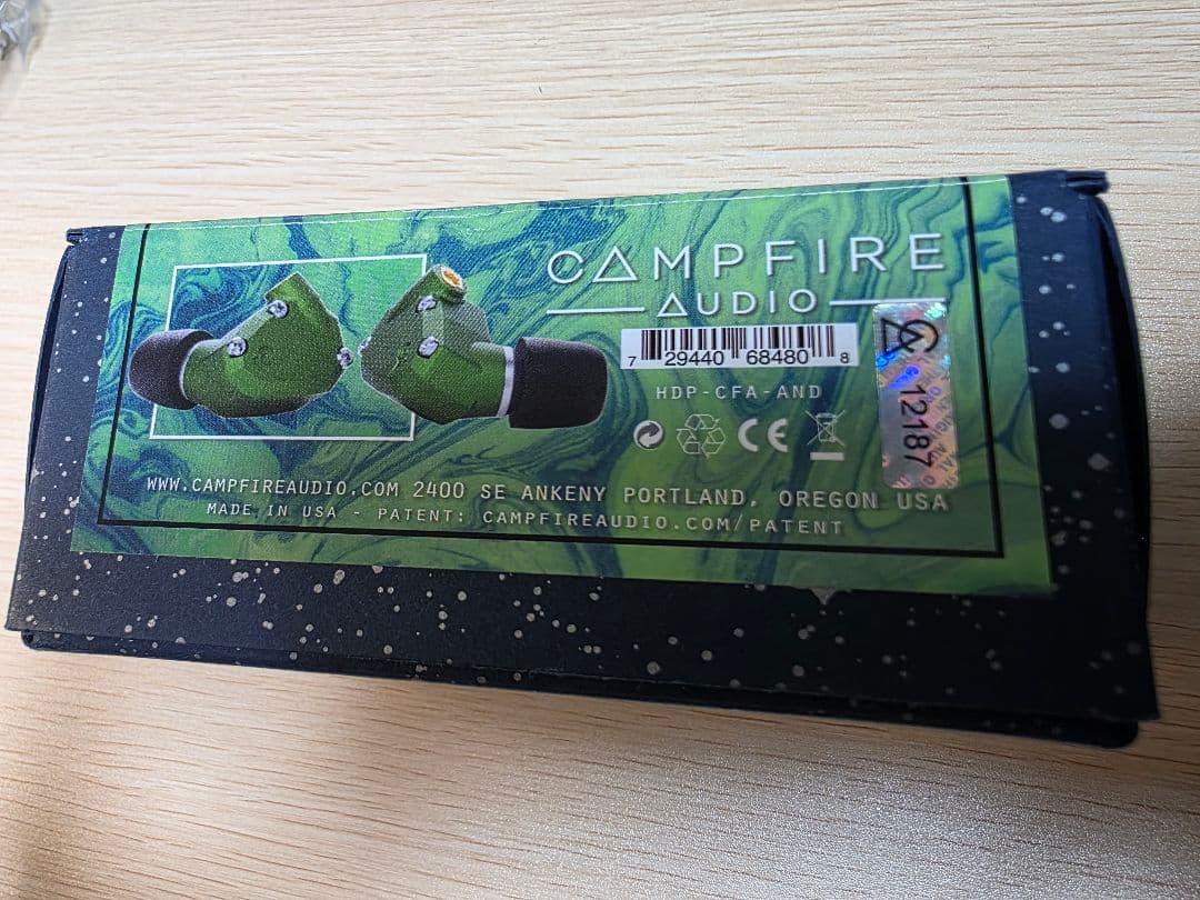 イヤホン Campfire Audio ANDROMEDA CAM-4808