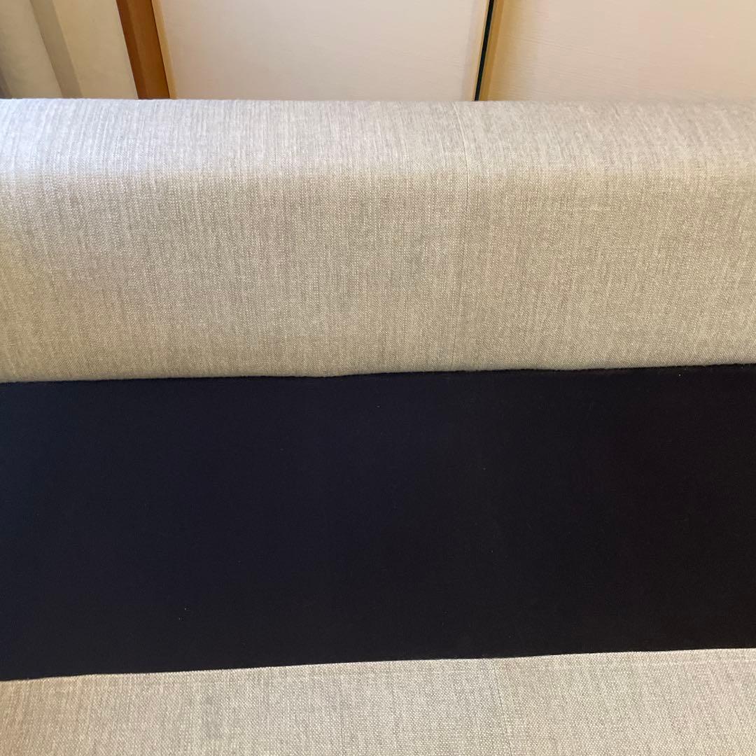 minotti グレーの3人掛けソファ