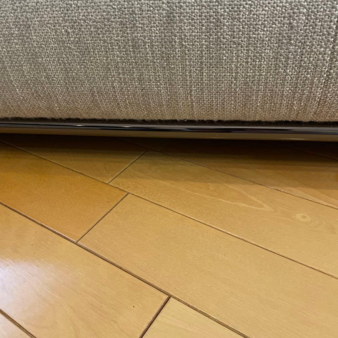minotti グレーの3人掛けソファ