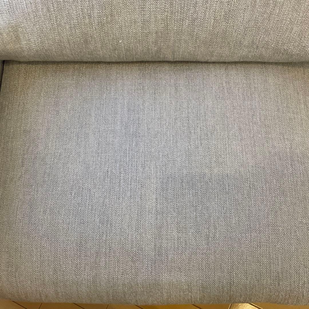 minotti グレーの3人掛けソファ