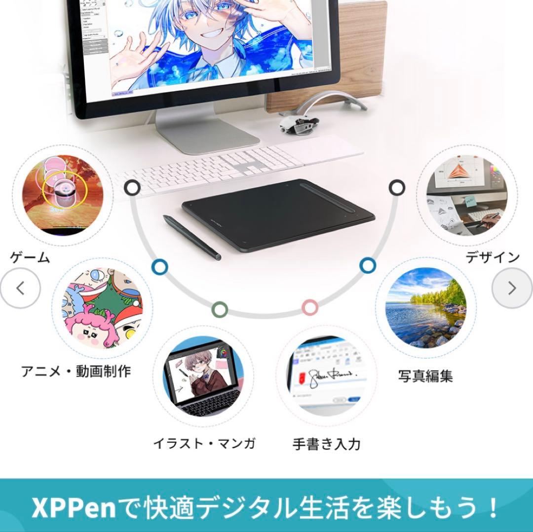 XPPen Deco MW 新世代のペンタブレット Bluetooth