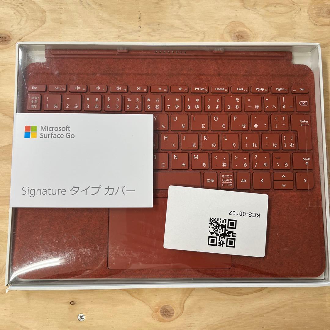 マイクロソフト Surface Go Signature タイプ カバー