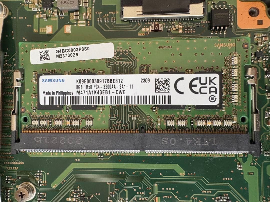 【ジャンク起動しません】dynabook G83/HV 2022年製SSDなし
