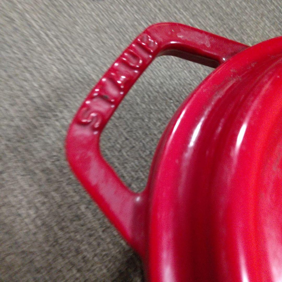 STAUB LA COCOTTE 赤 オーバル型鍋　両手鍋　23cm