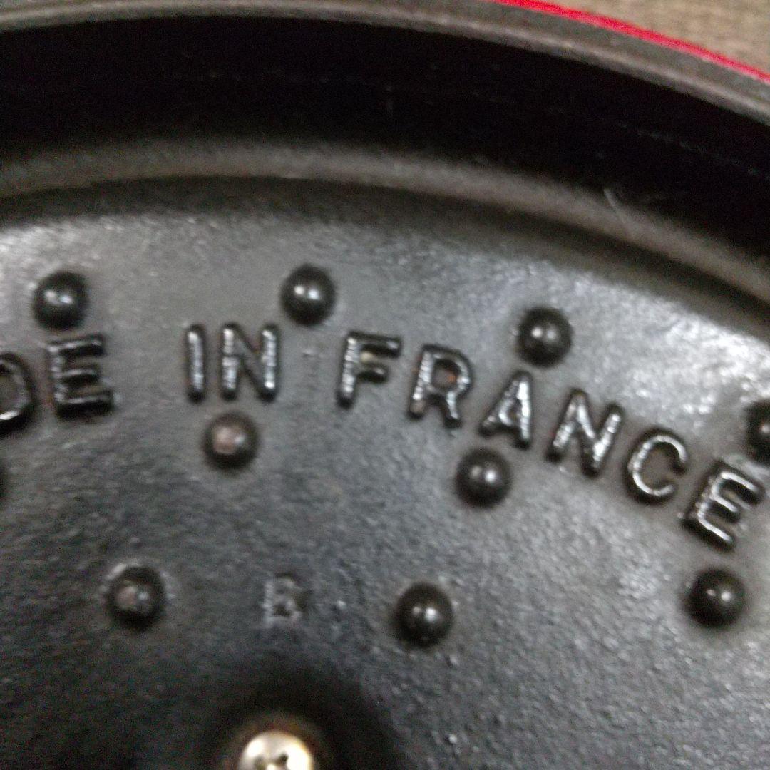 STAUB LA COCOTTE 赤 オーバル型鍋　両手鍋　23cm