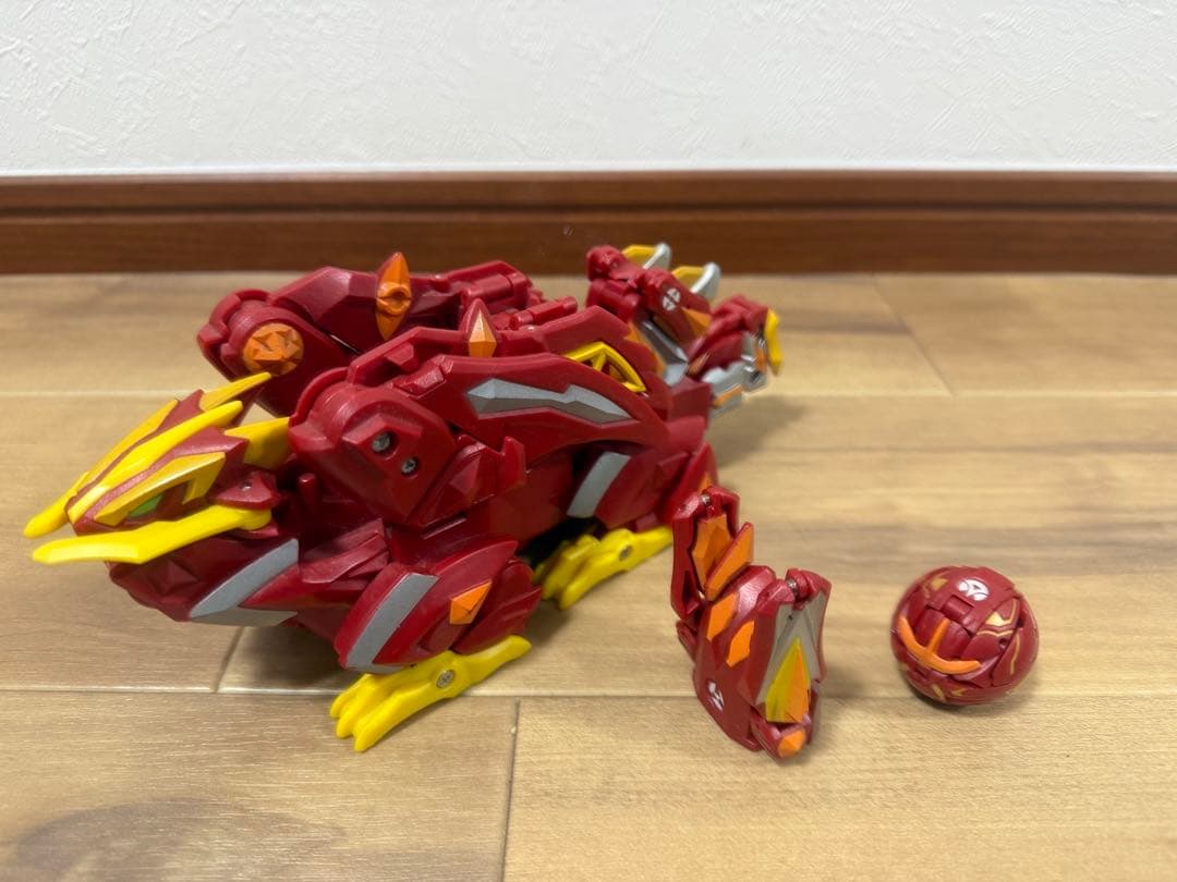 爆丸　コロッサスドラゴン　アビリティカード・ゲートカードあり