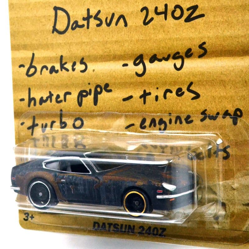 ホットウィール　モータートレンド - ロードキル　'71 ダットサン240Z
