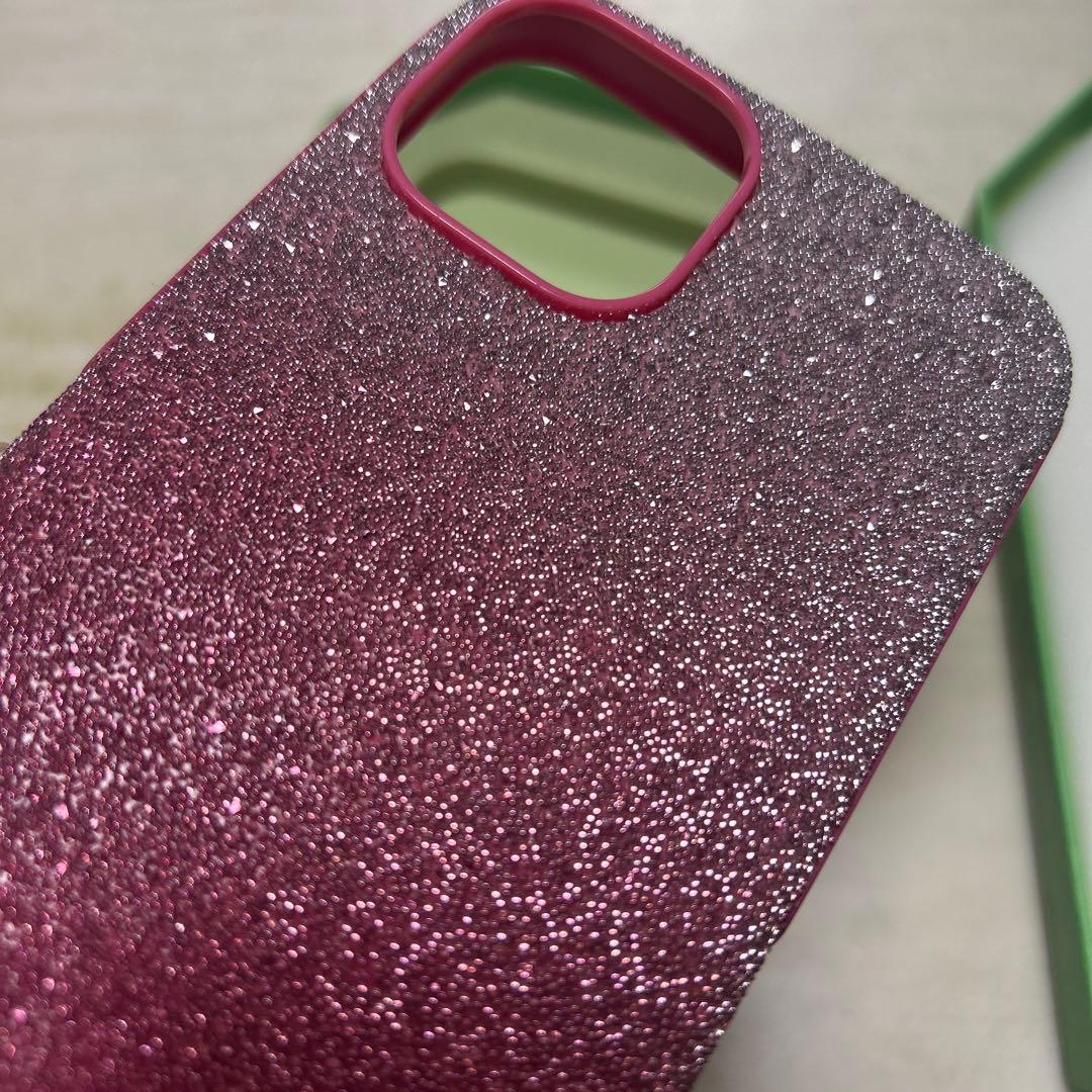 Swarovski グラデーションピンク iPhone14