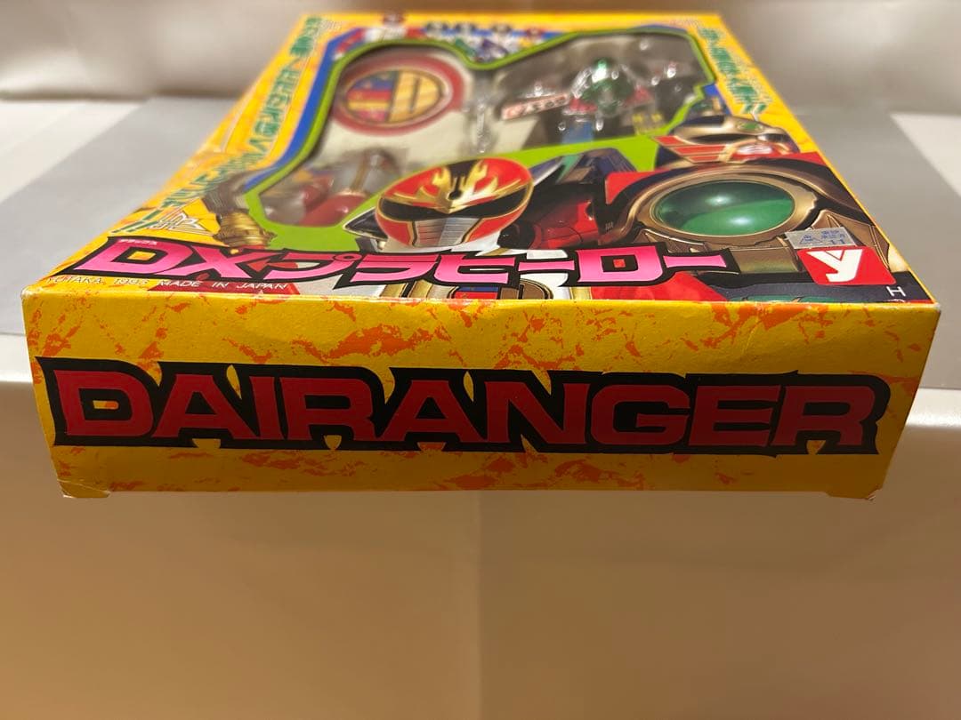 珍品 海外製 五星戦隊ダイレンジャー フィギュア リュウレンジャー 大連王 東映