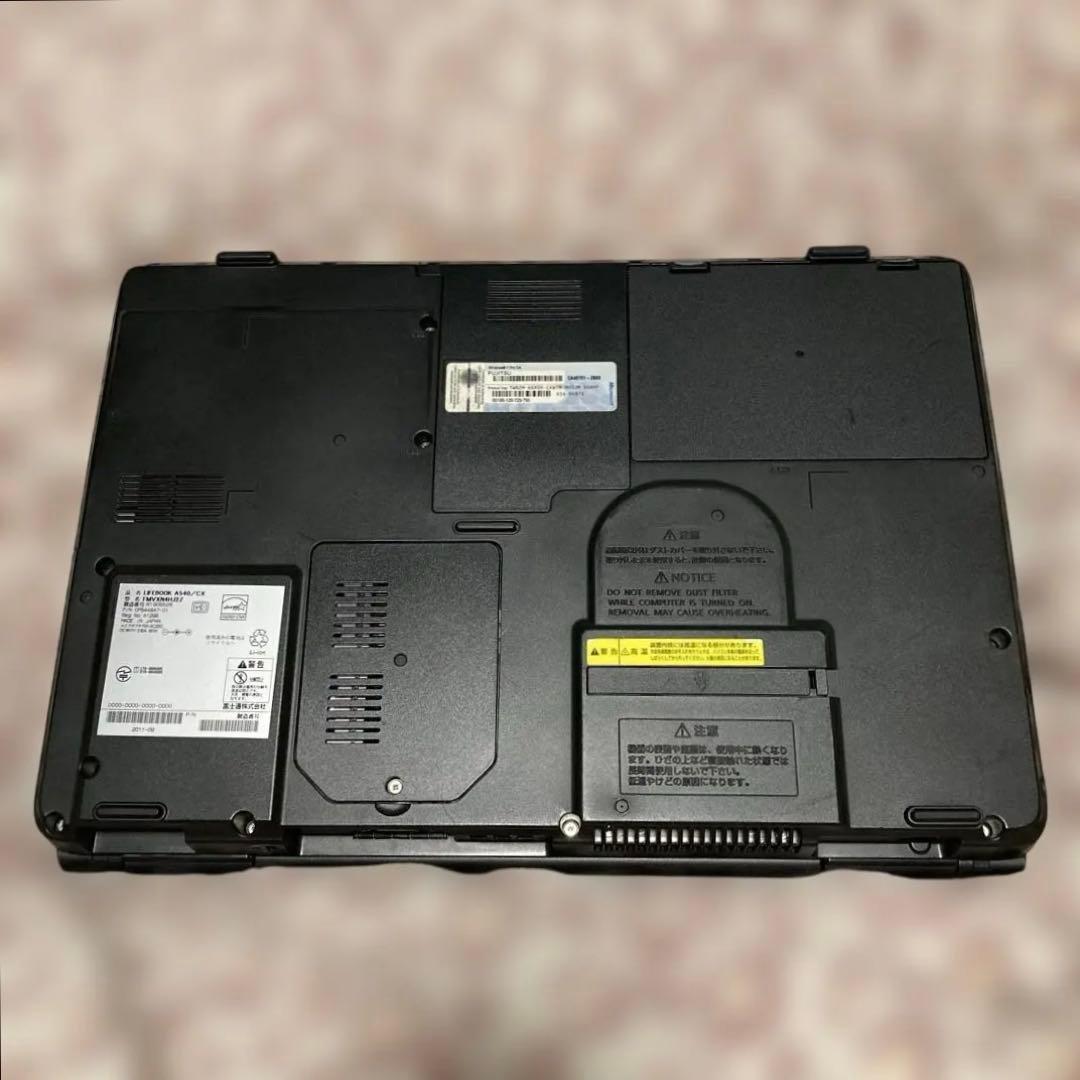 Windows 7 パソコン富士通 LIFEBOOK A540/CKノート