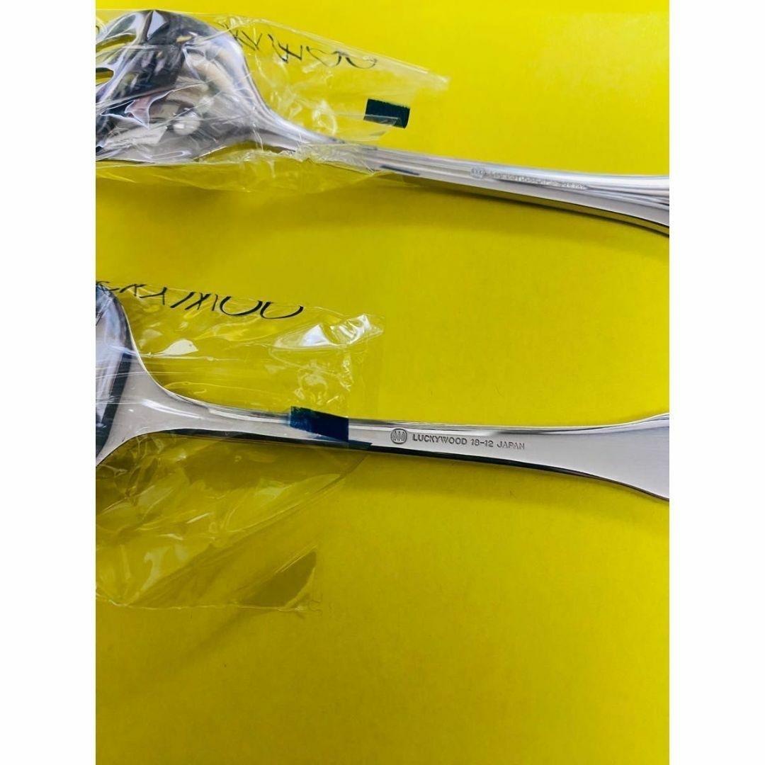 ラッキーウッド カトラリーセット 10本 18-12ステンレス スプーンナイフ