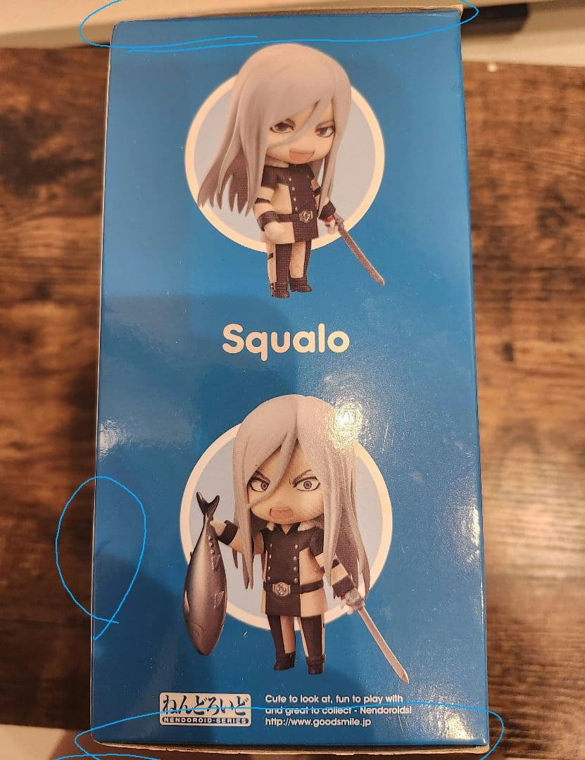 ねんどろいど　XANXUS(ザンザス)とスクアーロのセット