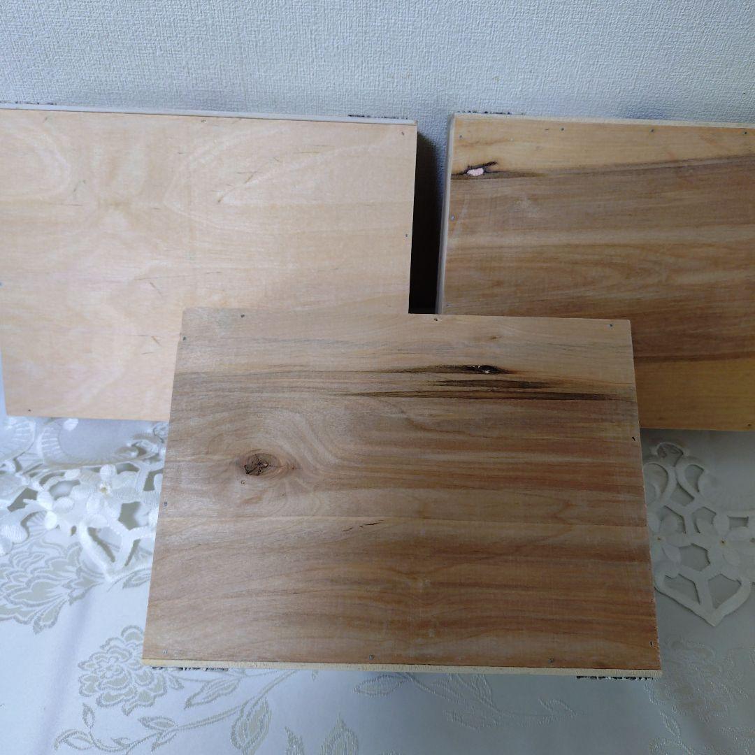 専用3点おまとめ、引き出し収納ボックス他２点トールペイント作品