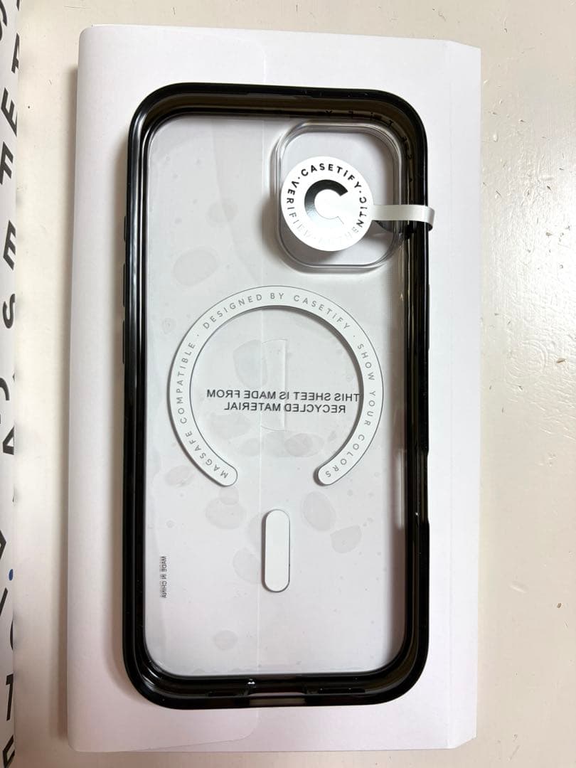 CASETiFY iPhone17 クリアケース　MagSafe対応　新品未使用