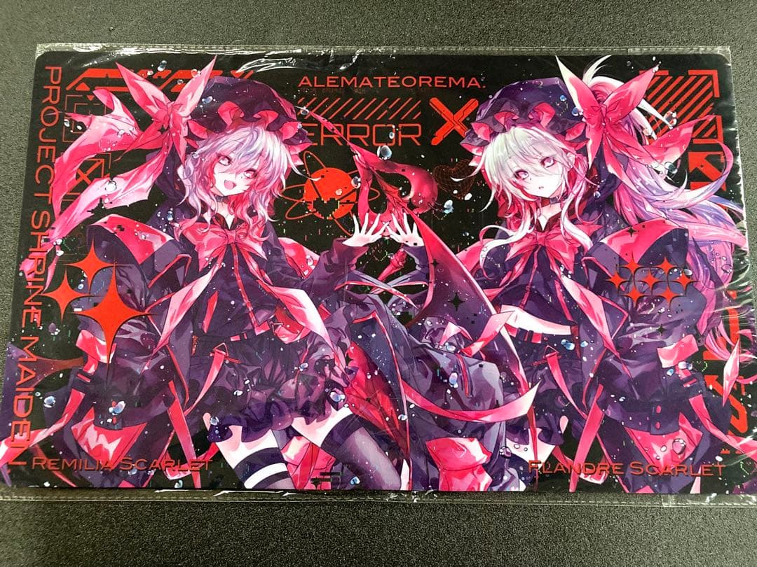 東方プレイマット　レミフラ (ナイトメアver)