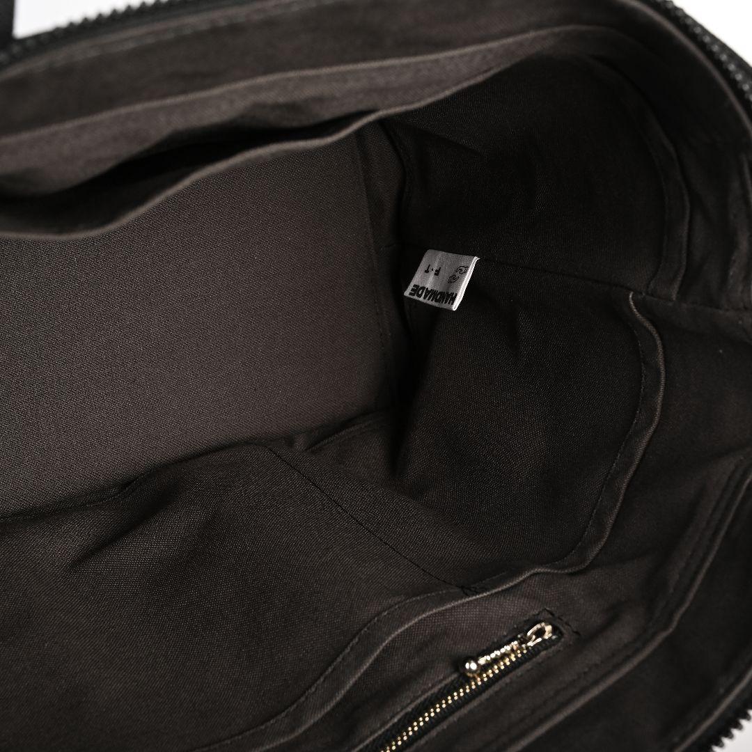 [あけみ]8号/11号×旧倉敷帆布×8番糸 特大トートバッグ