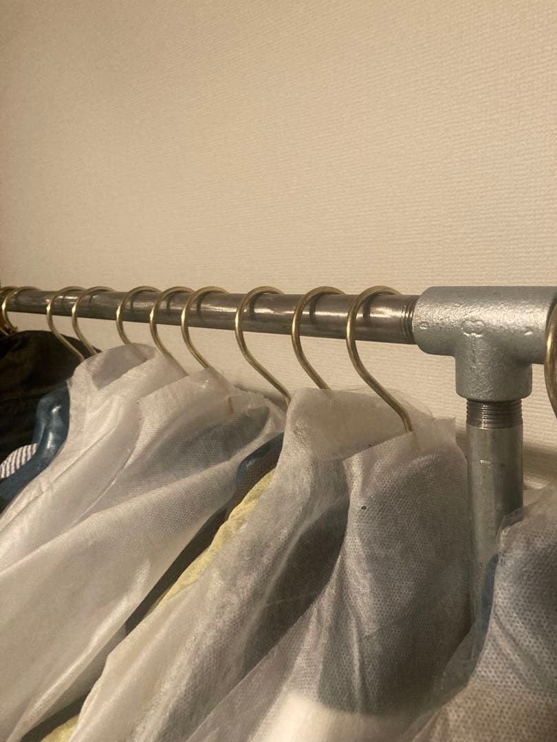 洋服 パイプハンガーラック ガス管 幅1790 高さ1530