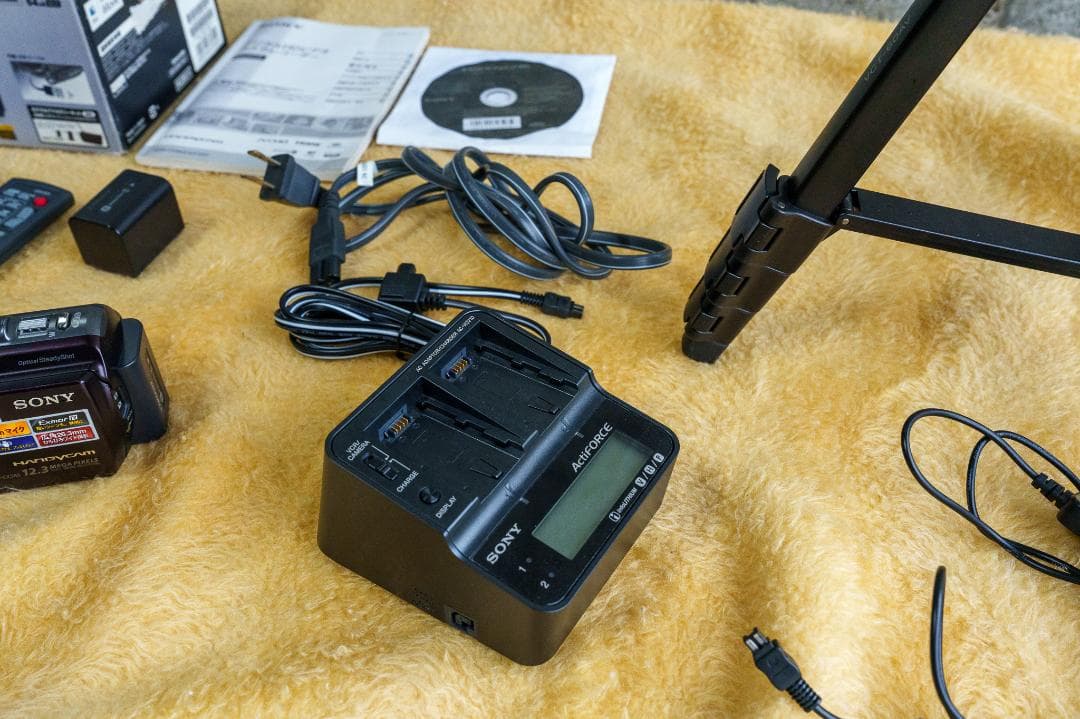 【SONY】HDR-CX560Vブラウン＆VCT-60AV＆AC-VQV10+α