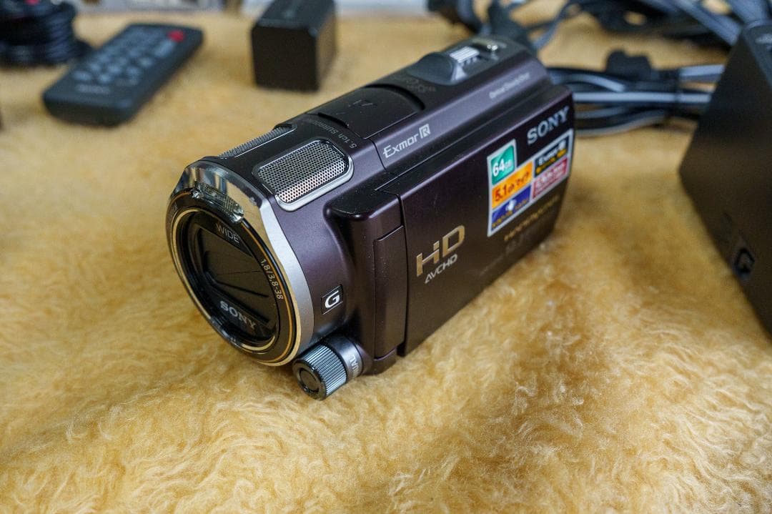 【SONY】HDR-CX560Vブラウン＆VCT-60AV＆AC-VQV10+α