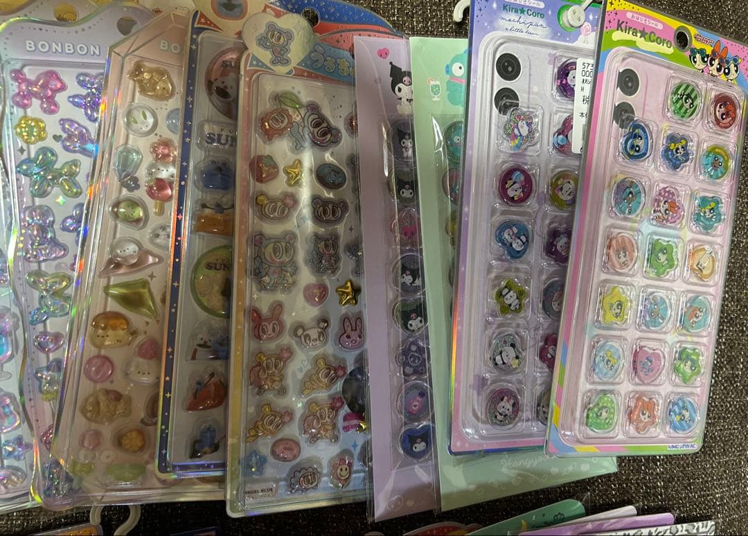 ボンボンドロップシール他　まとめ売り40点