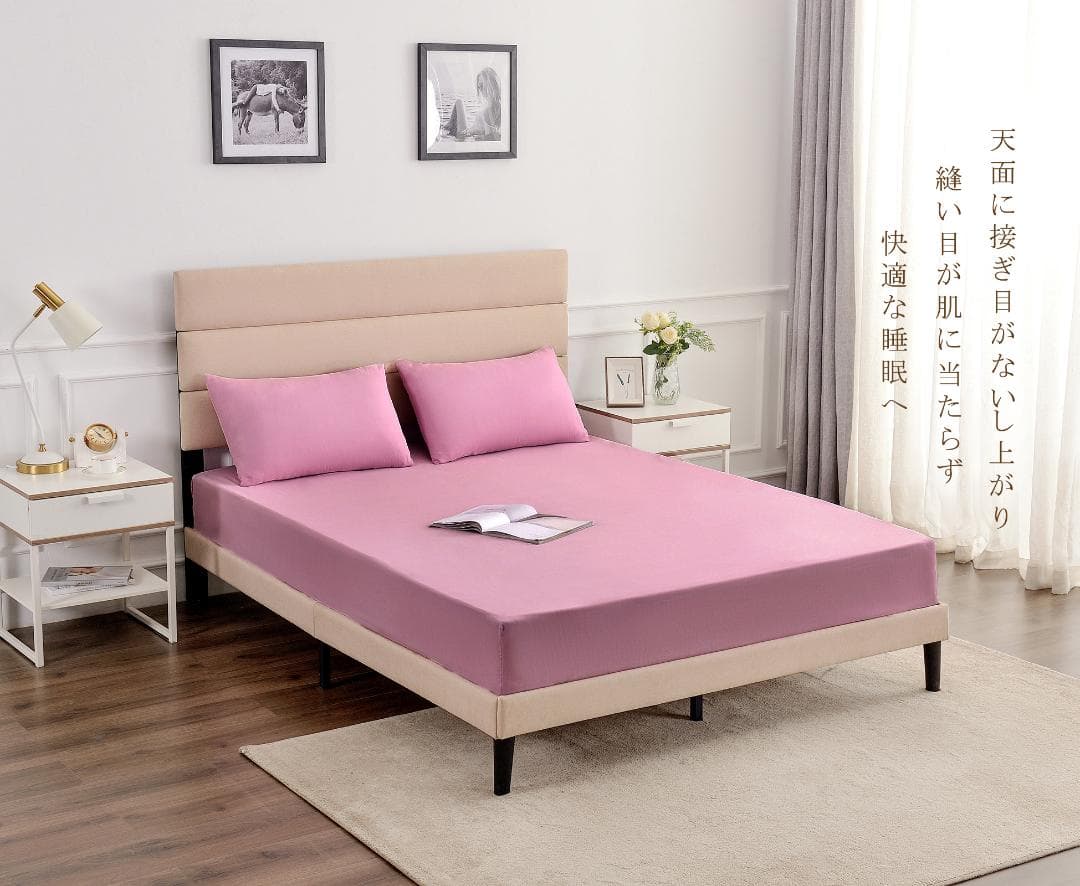 マットレスカバー キング  綿100 ガーゼ 3重 幅194 マチ40 超長綿