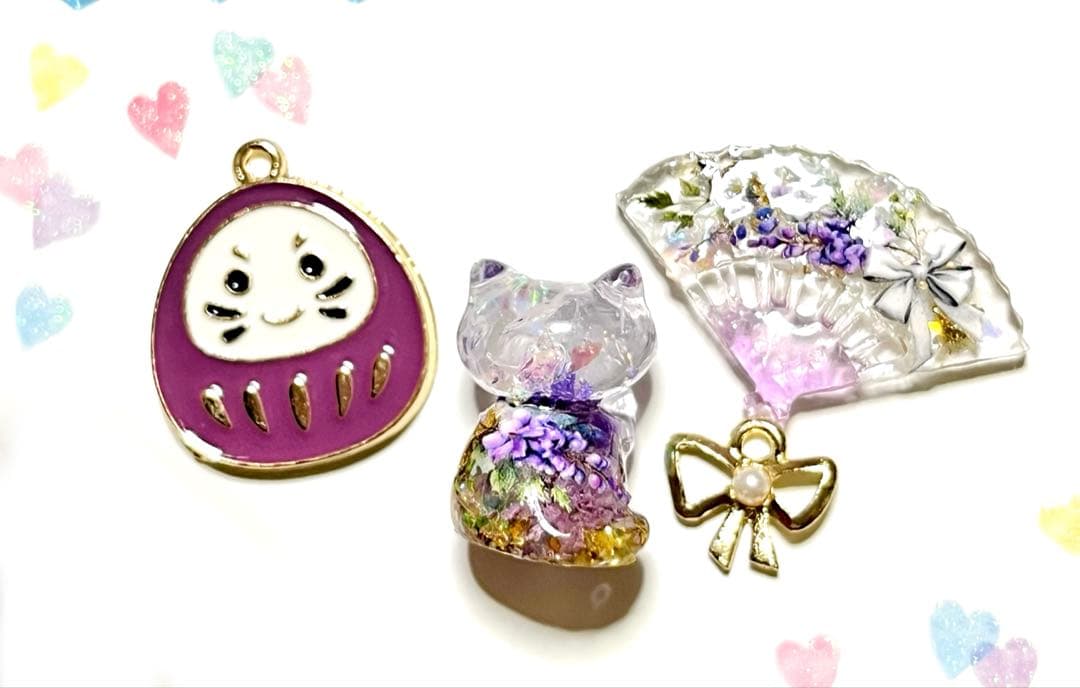 招き猫×パープル