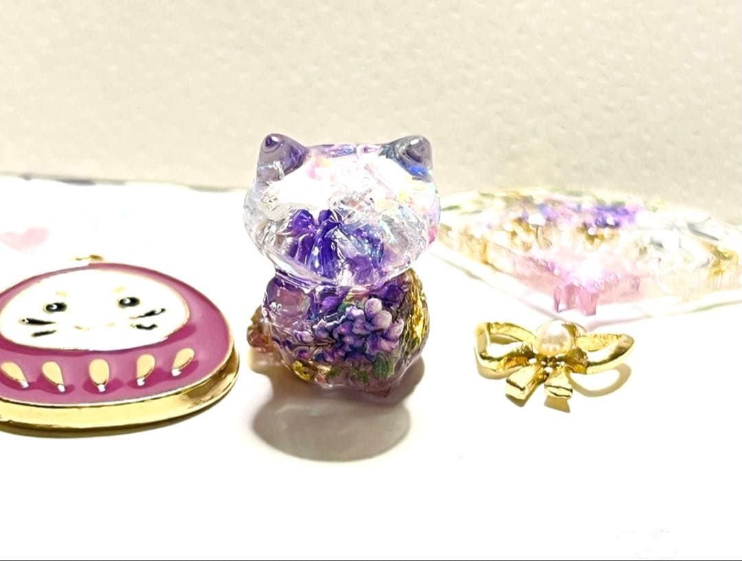 招き猫×パープル