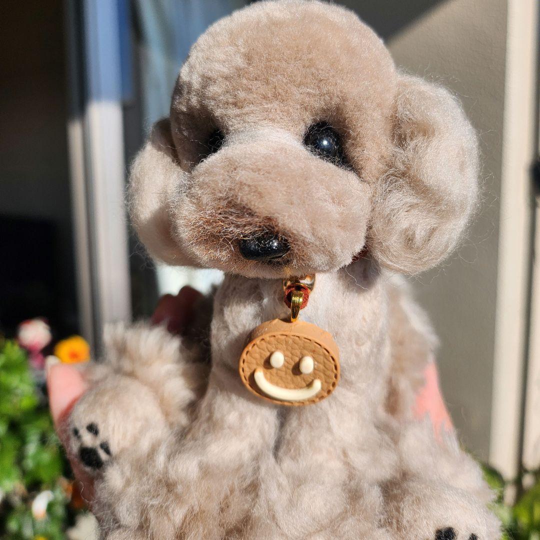 トイプードル❤️ハンドメイド❤️グレージュ　　　　　　　　　　お迎え決まりました