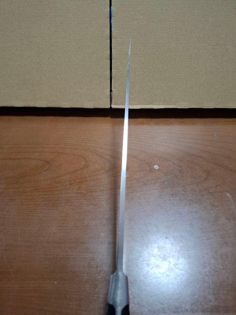 本職用　牛刀 全長39.5cm 刃渡り26.6cm 厚手 料理包丁