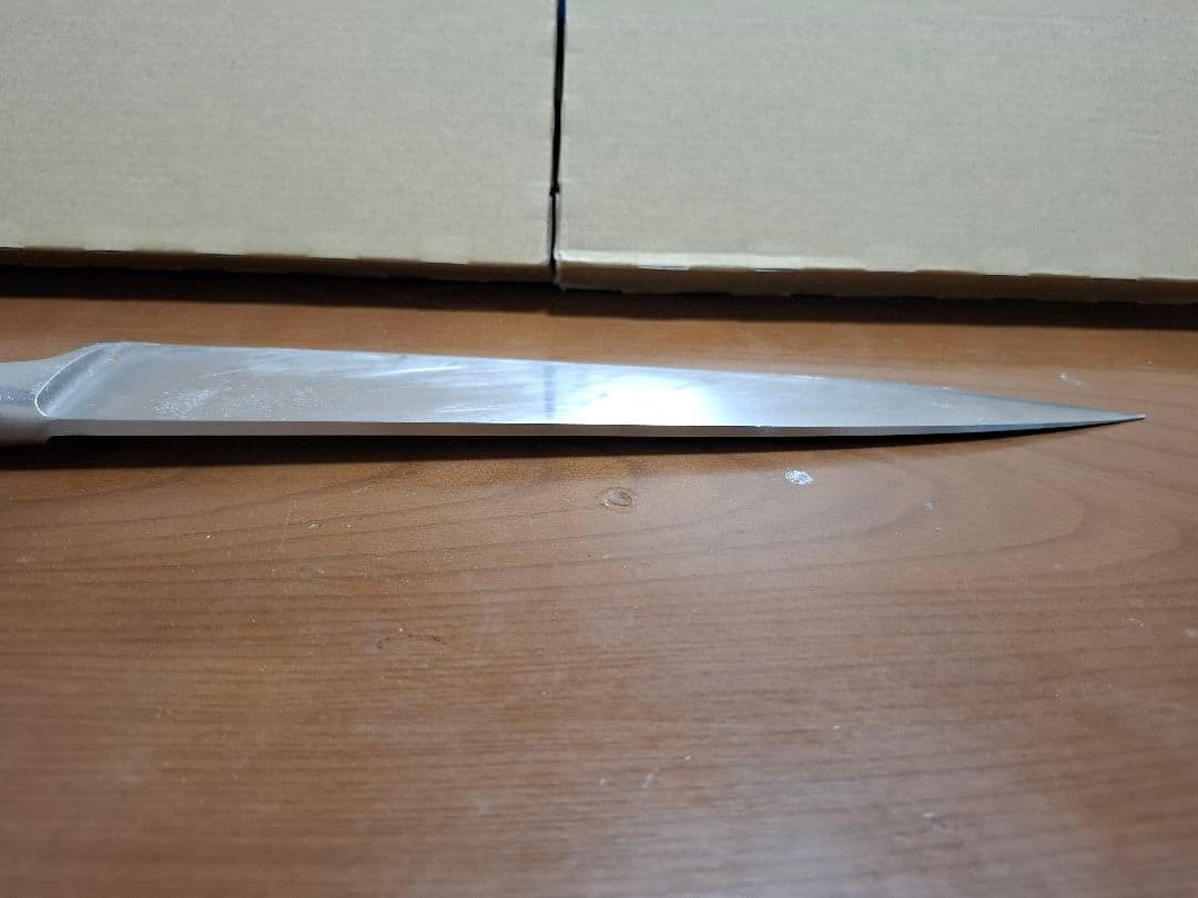 本職用　牛刀 全長39.5cm 刃渡り26.6cm 厚手 料理包丁