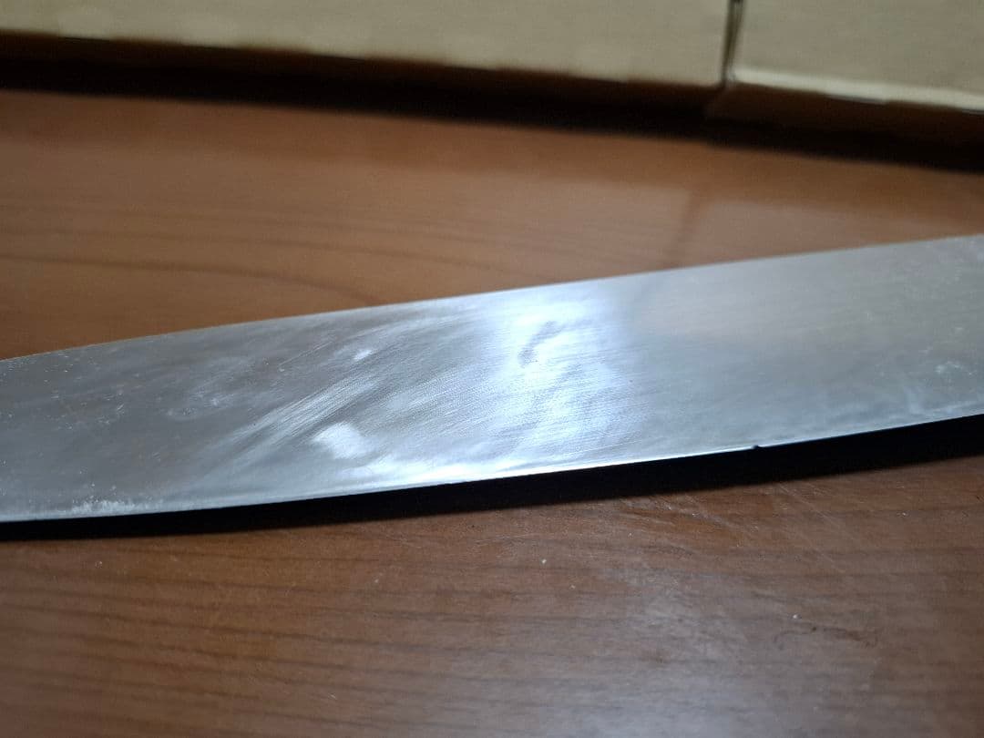 本職用　牛刀 全長39.5cm 刃渡り26.6cm 厚手 料理包丁