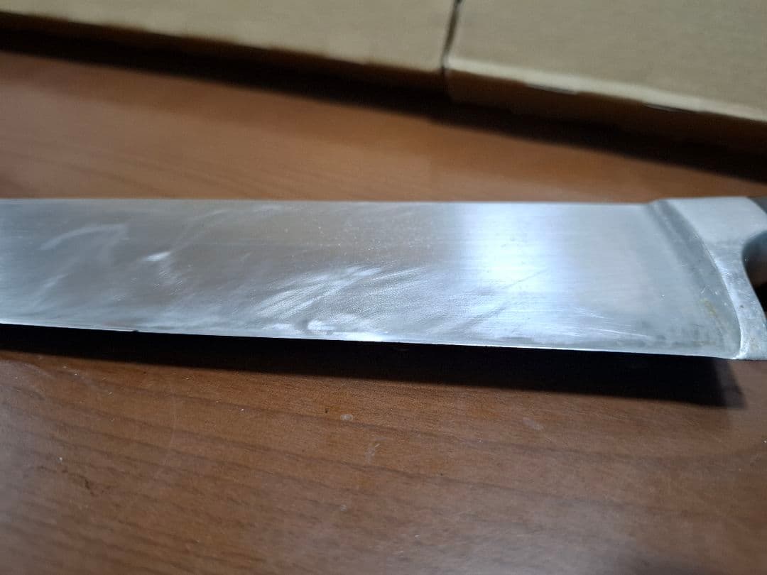 本職用　牛刀 全長39.5cm 刃渡り26.6cm 厚手 料理包丁