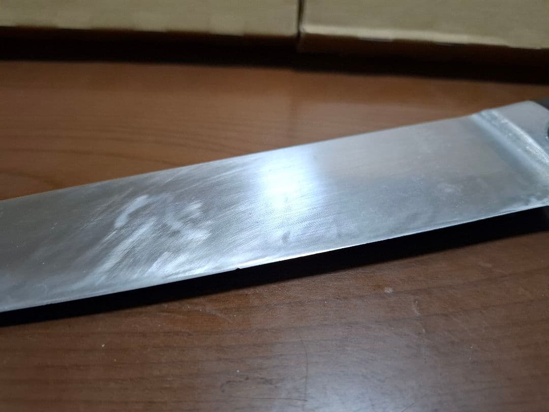 本職用　牛刀 全長39.5cm 刃渡り26.6cm 厚手 料理包丁