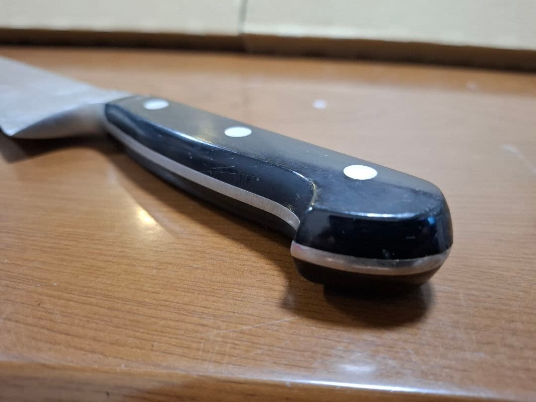本職用　牛刀 全長39.5cm 刃渡り26.6cm 厚手 料理包丁