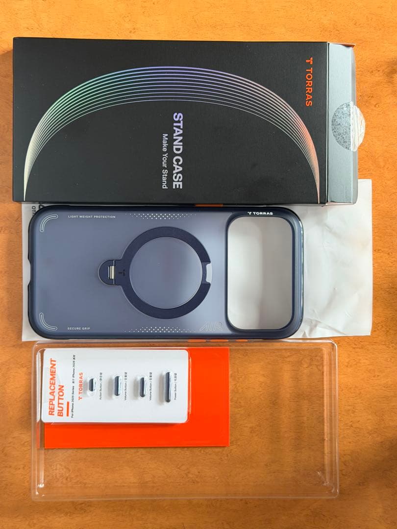 TORRAS Q3 AIR ダークブルー iPhone17 pro maxケース