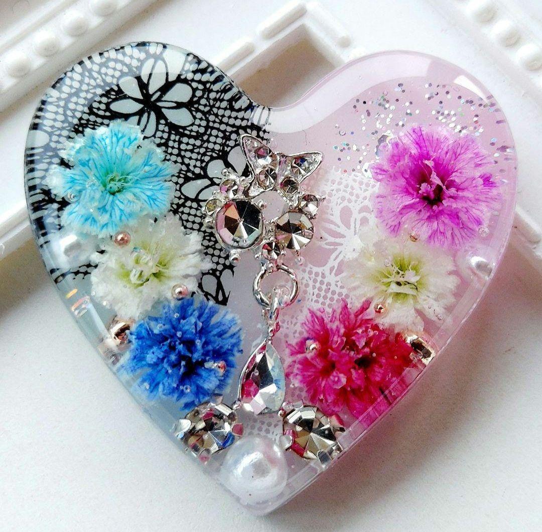 【1486】たまごらいふ　レジン　ヘアゴム　ポニーフック　ブロ―チ