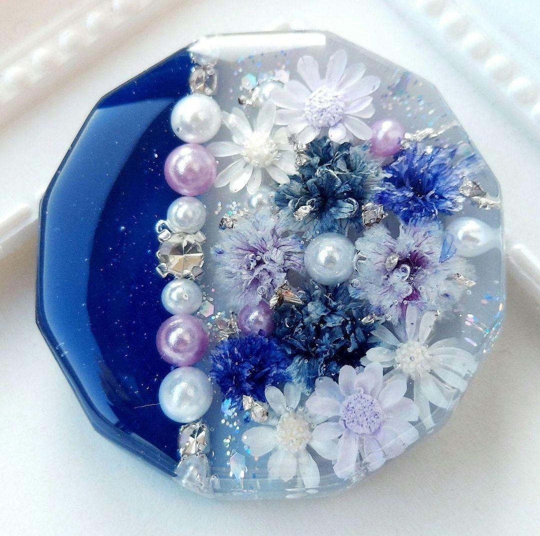 【1486】たまごらいふ　レジン　ヘアゴム　ポニーフック　ブロ―チ