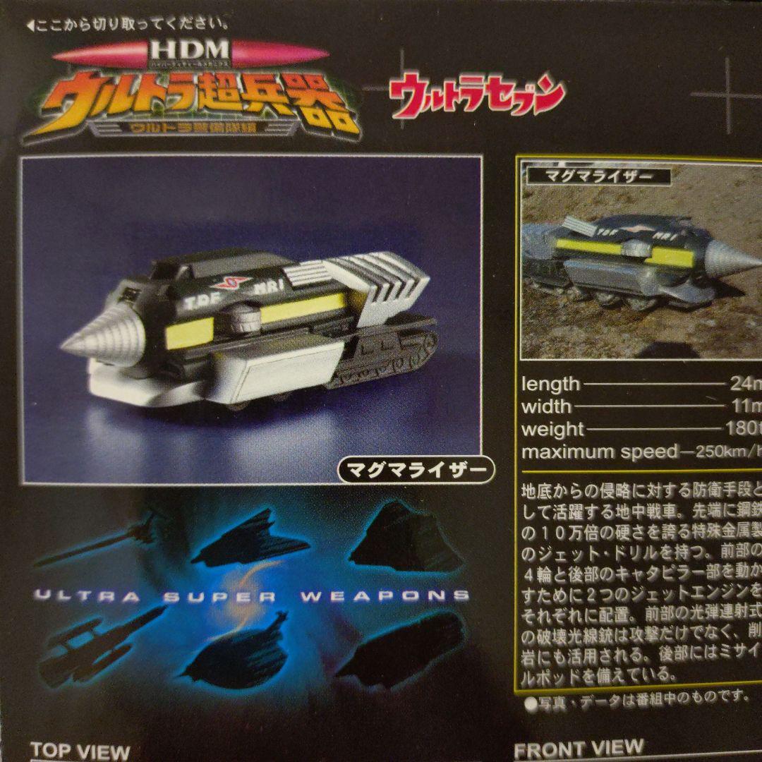 未開封品 HDM ウルトラ超兵器 ウルトラ警備隊編 バンダイ