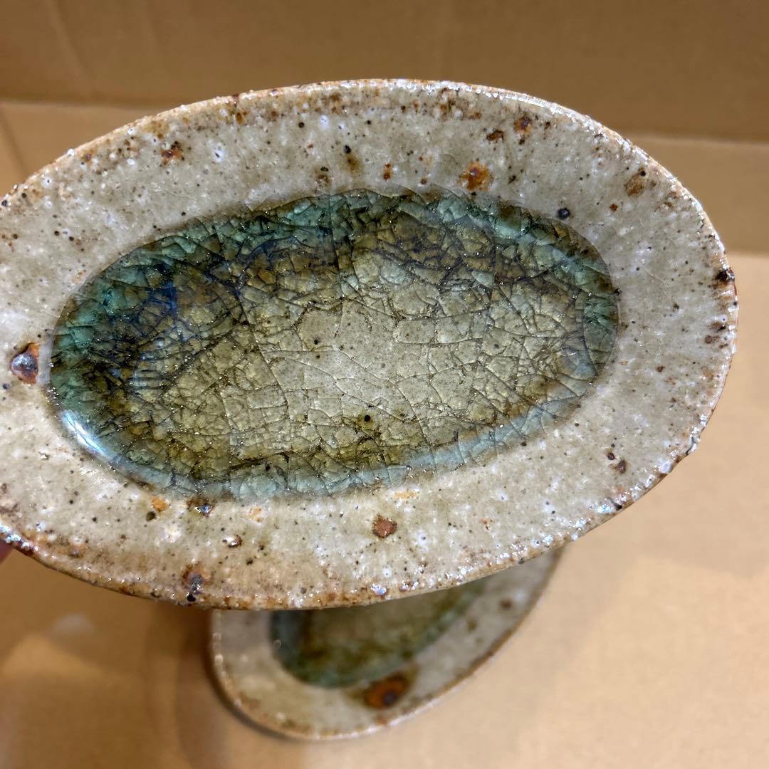 値下げ　新品　やちむん　宮城陶器　宮城正幸 オーバル皿　2個セット