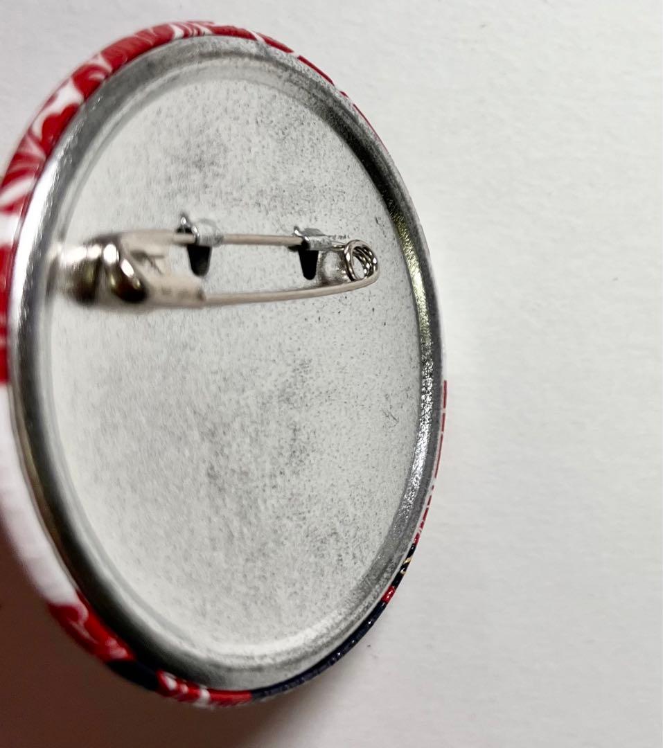 ONE PIECE ワンピース 京急宴線 缶バッジ ルフィ 麦わら海賊団ロゴ